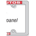Steel License Plate Frames w/ Enamel Finish (1/2"x10" Top Panel)